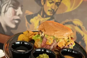 Hamburguesa Media Bala